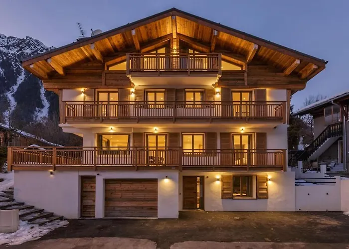 Jacaranda2 Sublime 6pax Vue Mtblanc Parking Appartamento